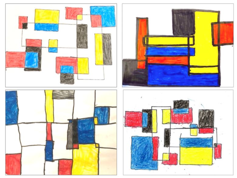 Willingham Primary School Piet Mondrian KS1